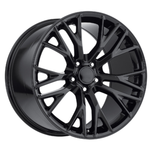 Corvette C7 Z06 2015 Style 22 - Gloss black - Factory Reproductions Wheels